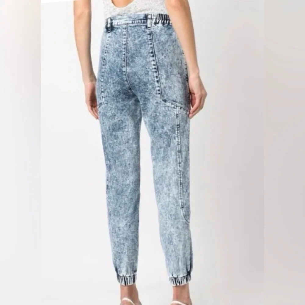 NWT Retrofete Acid Wash Crop Jeans 25 | 80s 90s Y2k MTV Mall Goth Indie Sleaze - Picture 5 of 8